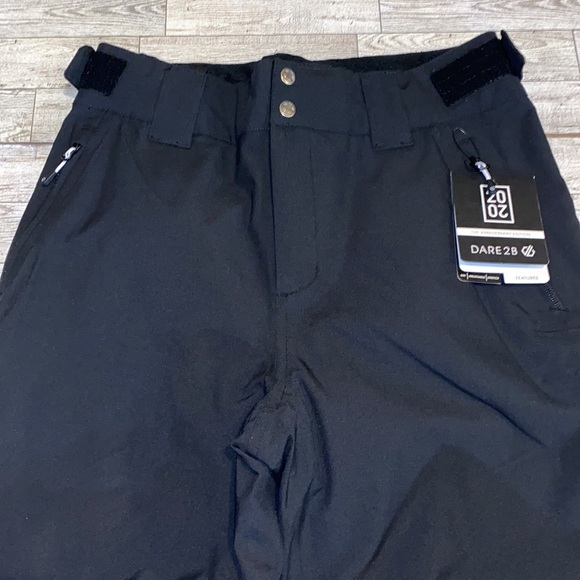 NWT!! Dare2B Achieve II Men's Waterproof Ski Overall Pants Black $200 - Picture 2 of 10